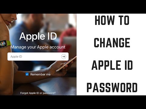 How to Change Apple ID Password