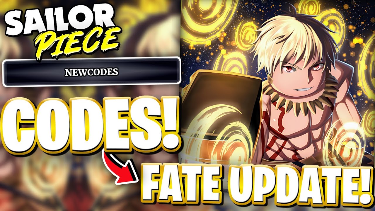 👑FATE! SAILOR PIECE CODES | NEWLY ADDED FATE UPDATE 4.5 CODES FOR SAILOR PIECE ON ROBLOX