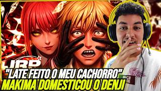 REACT JRP Ft. Juu Rafela | ♪ Mina Dopamina 🔥 | Denji e Makima | (Chainsaw Man)