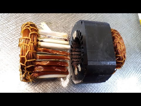 Copper fever - or how to remove the windings from an electric motor