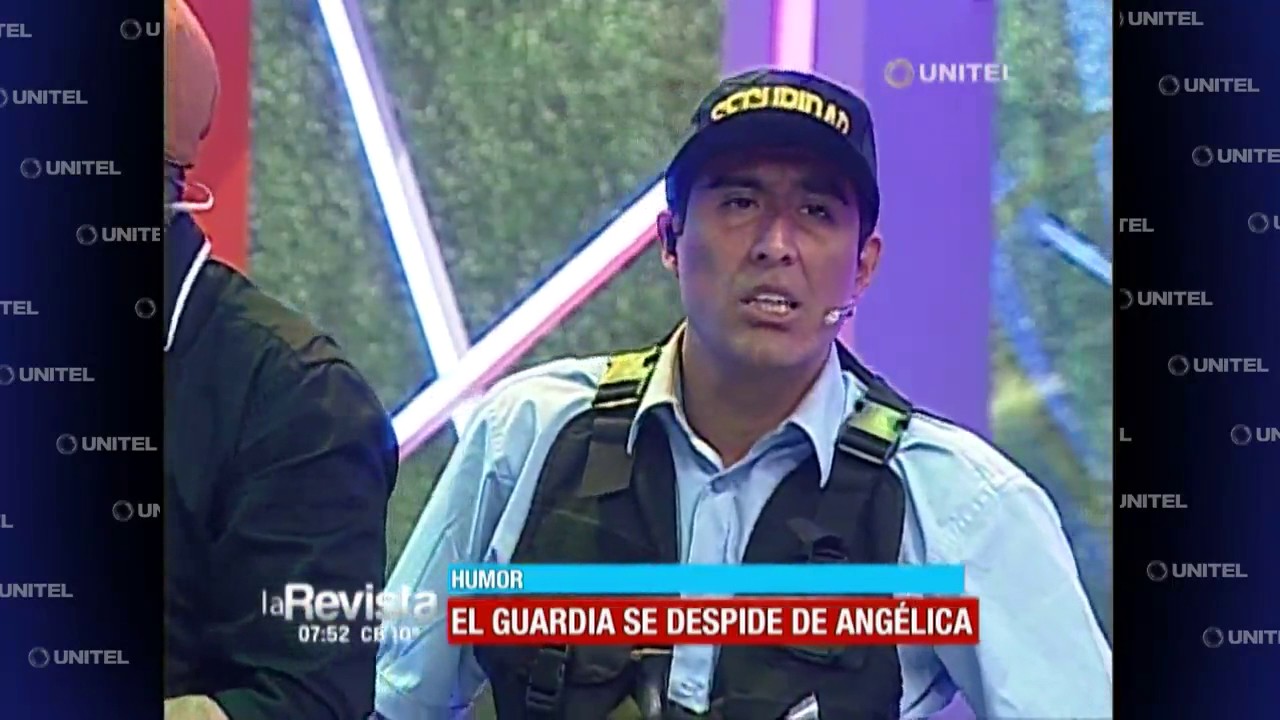 Humor: Cámaras de captaron todo el trabajo que tiene que hacer el guardia de Angélica