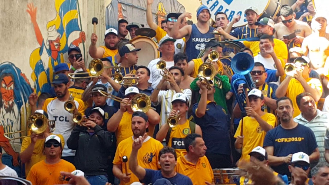 Los guerreros Rosario Central te cruce en la copa ingreso trompetas