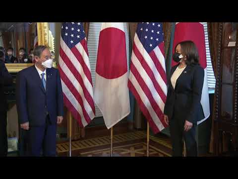 Vice President Harris Hosts H.E. Suga Yoshihide, Prime Minister of Japan, for a Bilateral Meeting