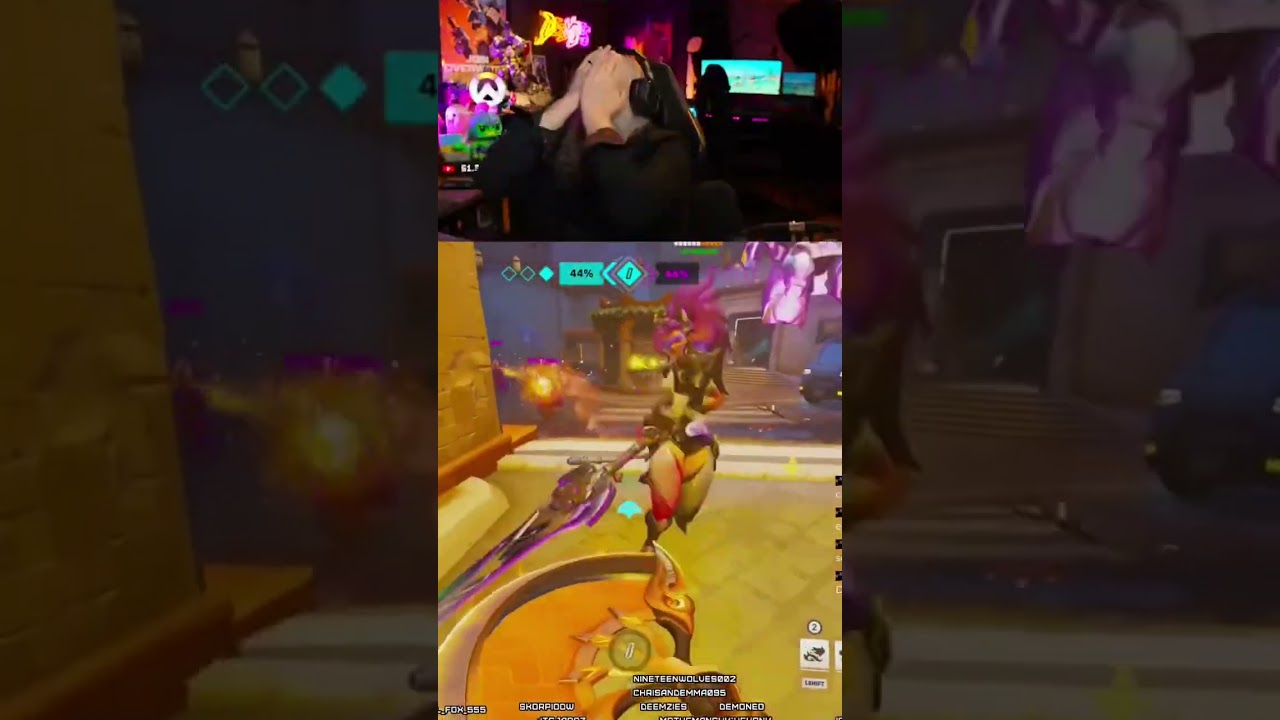 Вот так @infopayload забанили в моих играх Overwatch 😂❤️