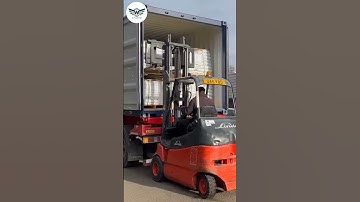 Forklift in Operation: Real-Time Warehouse Action | #forklift #warehouse #factory