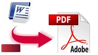 تحويل الملف من word الي pdf في اقل من ٣ دقائق