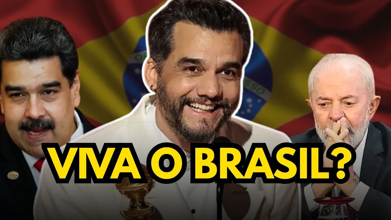🛑 WAGNER MOURA LACRA EM DISCURSO DO GLOBO DE OURO!