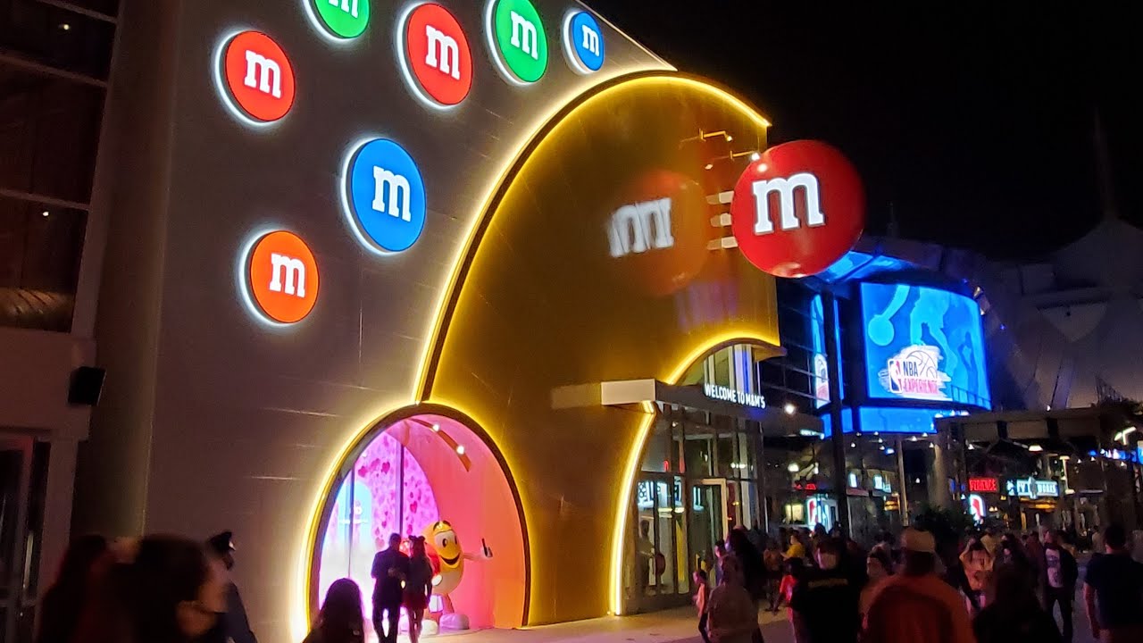 🔴 LIVE Live At The New M&Ms Store At Disney Springs! YouTube