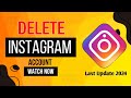 Instagram account delete kese kare | Instagram Account Deactivate Kese Karen | New Update 2024