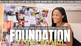 Create a Game-Changing VISION BOARD using your TACTICAL & STRATEGIC Plan! Mindset and 2024 Goals!
