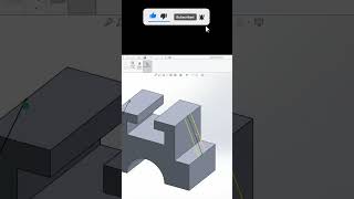 Solidworks CAD Design Exercise 134 Shorts #solidworks #mechanical  #trending #engineering #solidwork Update