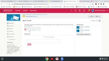 How to insert an audio/video recording for an assignment in Schoology