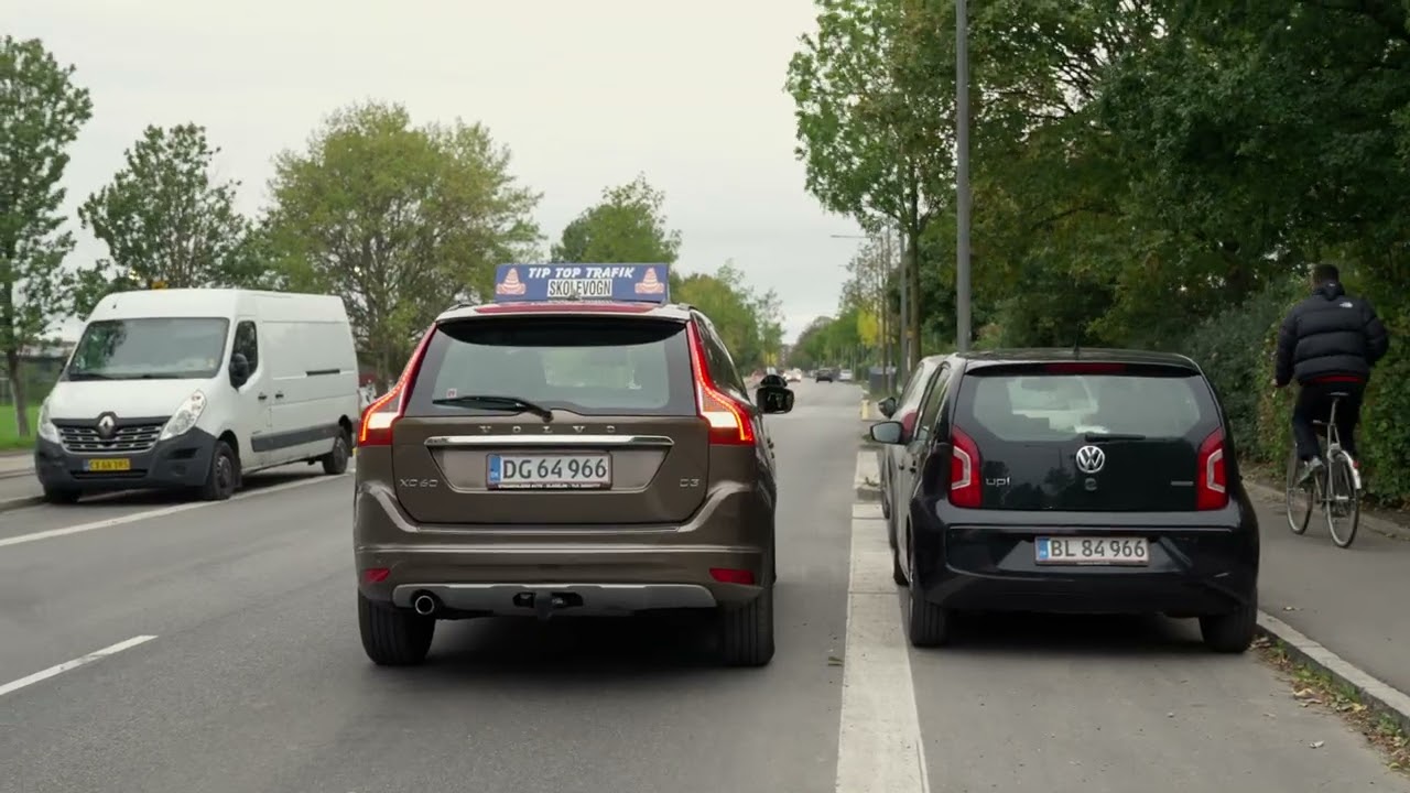 Sådan parallelparkerer du