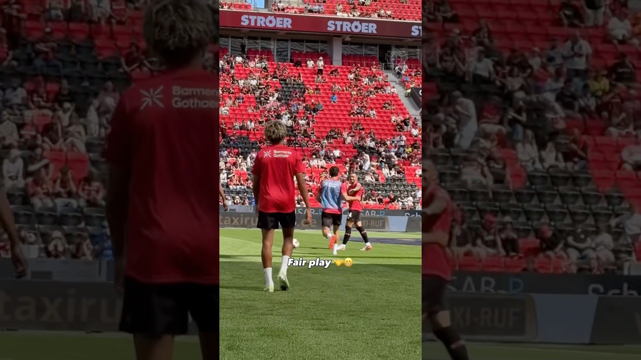 Aleix with a nutmeg on Ibo 🙈