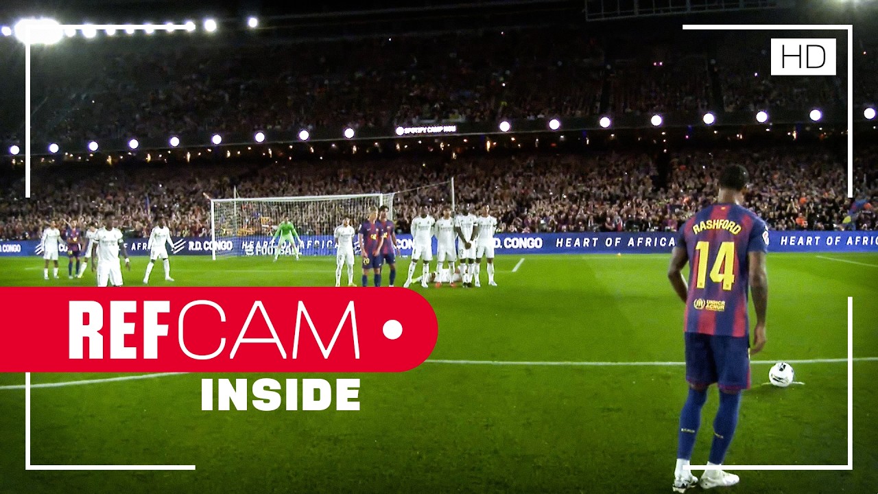 REFCAM POV: Así se vivió ELCLÁSICO desde la cámara del árbitro | LALIGA