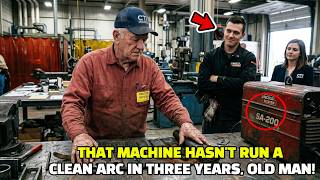 That Rig is Dead, the Pro Laughed — The Old Veteran's Master-Level Weld Froze Them