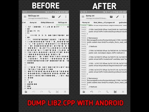 How To Dump LIB2.CPP With Android ||| FULL TUTORIAL