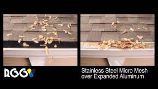 Whirley Bird Maple Seed Test of Raindrop Gutter Guard vs All Others