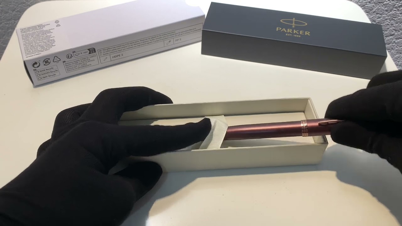 2190511 Перьевая ручка Parker (Паркер) IM Monochrome Burgundy PVD F