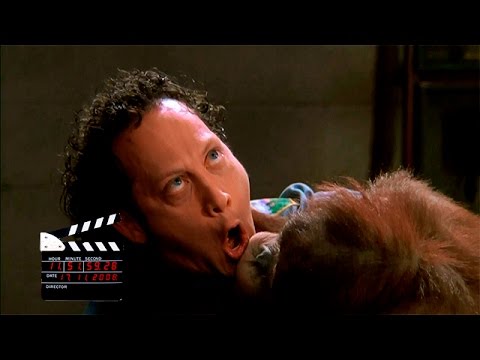 Фильм Животное/The Animal(2001), Роб Шнайдер и"ласковый" орангутанг Хенри