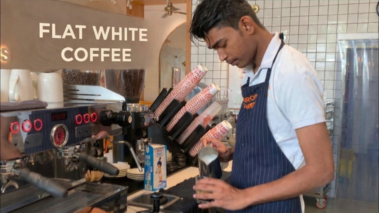 Flat White Coffee 🤍 | One Cup, Pure Happiness ☕||Flat White Coffee 🤍 | Cafe Vibes Mini Vlog ☕