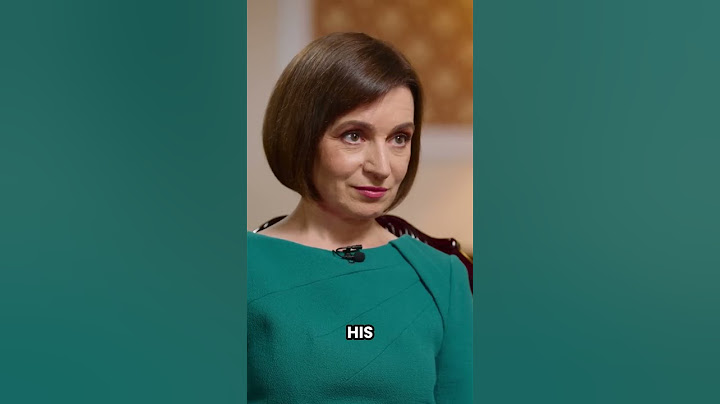 Майя Санду – интервью с президентом Молдовы / Maia Sandu – Moldovan President Interview