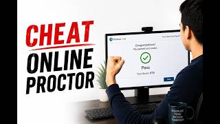 How To Cheat in Pearson Vue Exams 2026!! | Proctored Exam Cheating Tips