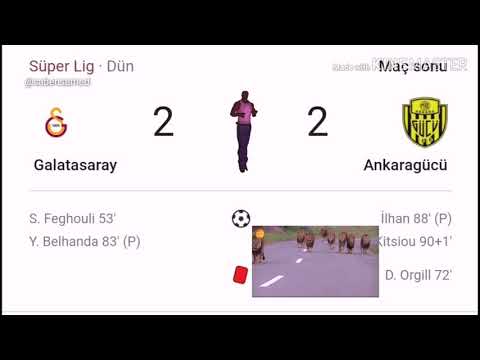 Galatasaray 2 Ankaragücü 2 Edit (Yarim Yarim ear rape)