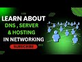 Learn about DNS, SERVER and HOSTING in networking | day 6 & day 7