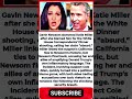 ‘Absurd’: Gavin Newsom Fires Back After Katie Miller Blames Him for WHCD Shooting