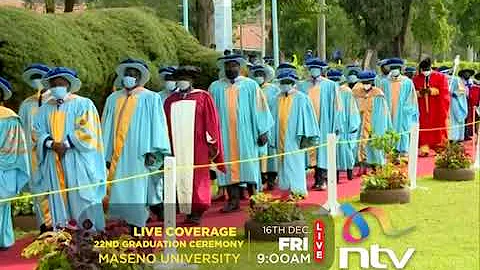 WELCOME TO THE 22ND GRADUATION CEREMONY OF MASENO UNIVERSITY, 16TH, DECEMBER 2022 - DayDayNews