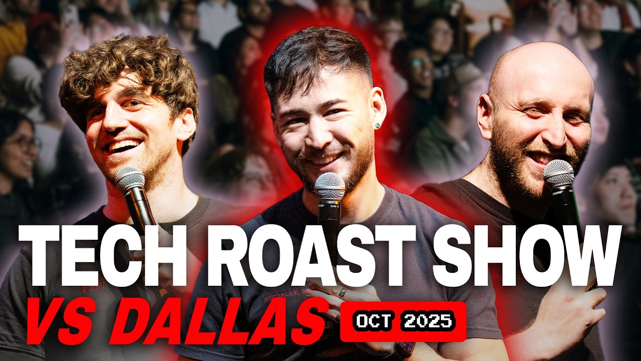 Tech Roast Show vs Dallas (Full Show) | Oct 2025 - YouTube