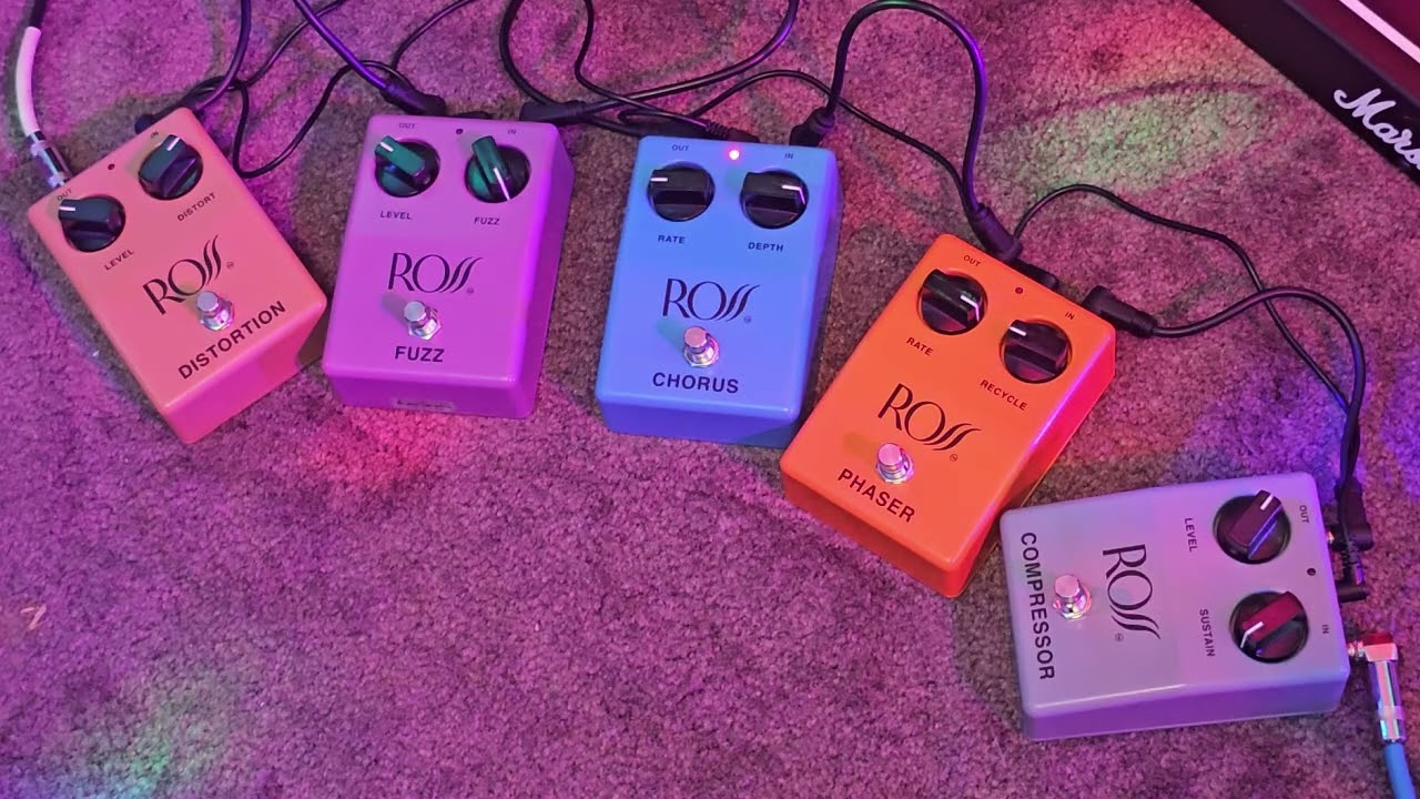 I bought the JHS ROSS PEDALS so YOU don't have to! - YouTube