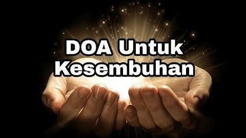 [sub] Doa Untuk Kesembuhan - Renungan Harian