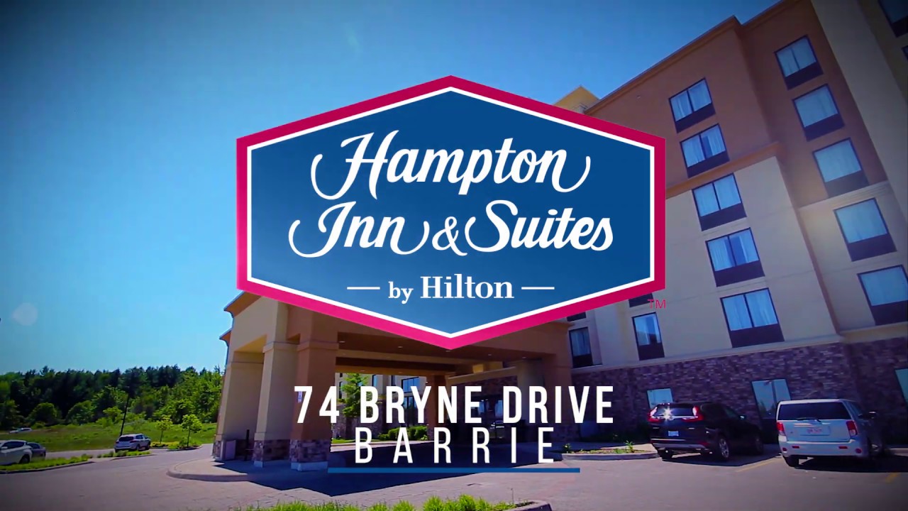 Hampton Inn Barrie Hampton Inn & Suites Barrie - YouTube