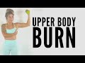 Upper Body BURN! 45 Min Strength Workout for Toned Arms, Back, and Chest!