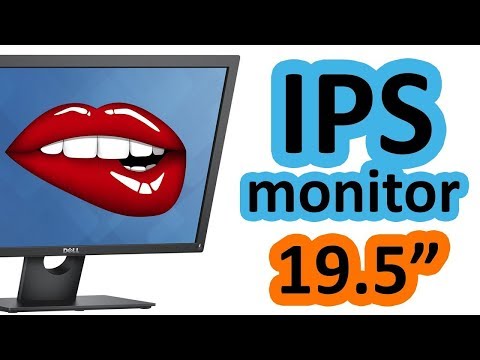 Простой IPS монитор или обзор Dell E2016
