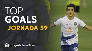 Todos los goles de la jornada 39 de LaLiga SmartBank 2019\/2020