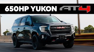 Supercharged GMC YUKON AT4 // 650 HP Rugged-Luxury Full-Size SUV Review
