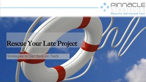 Rescue Your Late Project