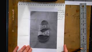 Visual Measuring a Foreshortened Object