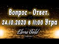 Вопрос - Ответ. 24.10.2020 в 11:00 Утра