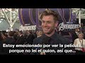 Alfombra roja de Avengers Endgame