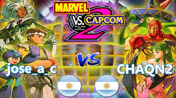 Marvel vs Capcom 2: New Age of Heroes - jose_a_c vs CHAQN2
