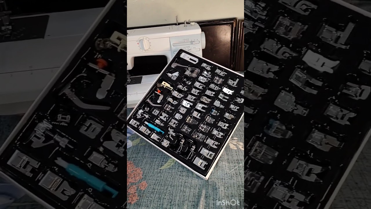 62 Presser Foot Kit for Usha Electric Sewing Machine 