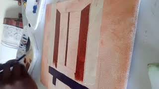 Painting Timelapse Flowers on Balcony Ginger Cook Tutorial