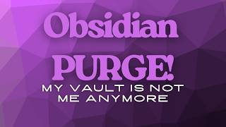 My Obsidian vault is trash. Using Spaced Repetition to clean