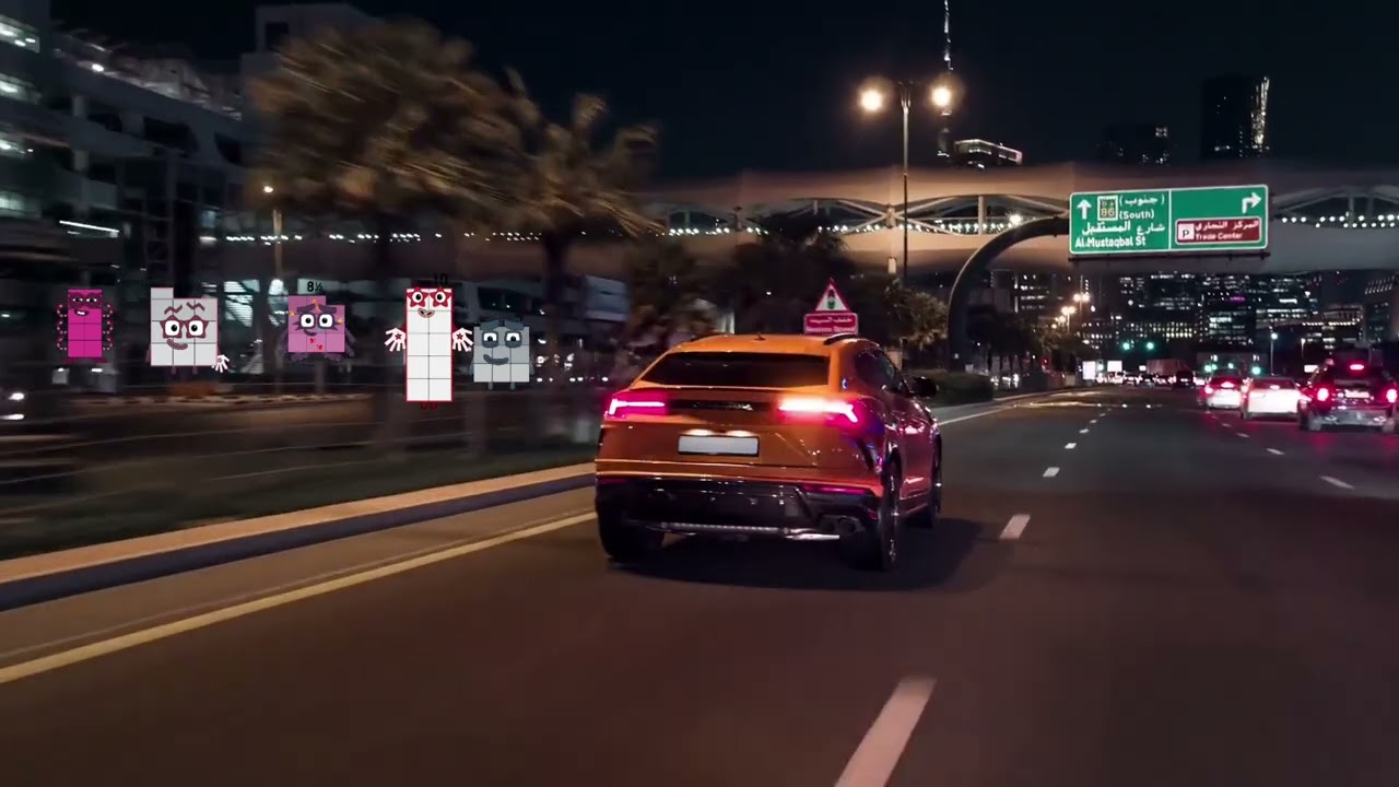 Numberblocks are going to dubai city (H(10) is not going to dubai city) 