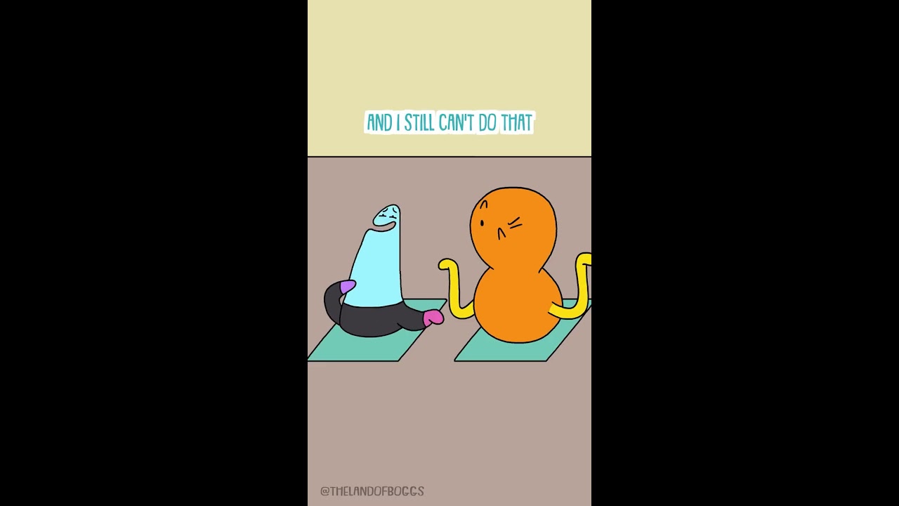 Boe Does Yoga Shorts Animation