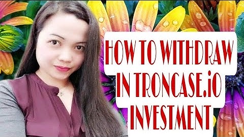 ♥️HOW TO WITHDRAW IN TRONCASE.iO♥️
